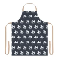All-Over Print 5-Color Strap Apron — Beige · One size
