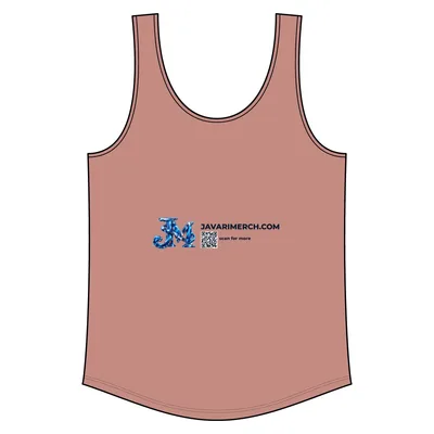 Women's Perfect Tri Relaxed Tank in Blush Frost