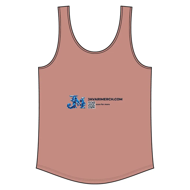Women's Perfect Tri Relaxed Tank in Blush Frost