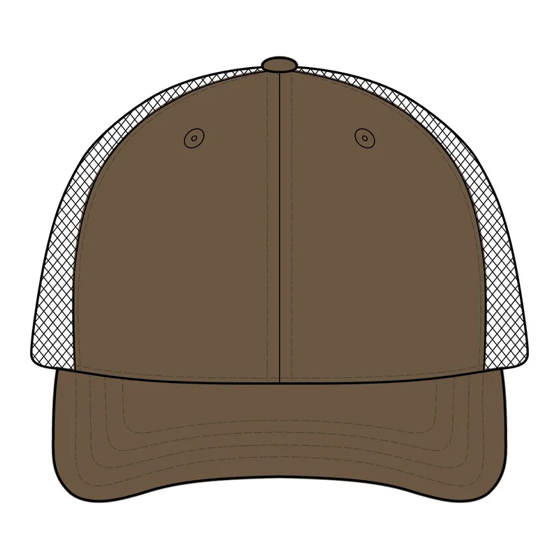 Printed Trucker Cap in Realtree Max 7/ Buck