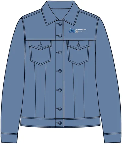Women's Denim Jacket in Denim Blue
