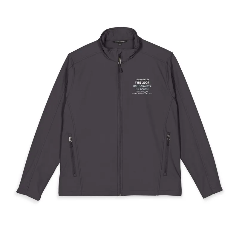 Port Authority® Men's Core Soft Shell Jacket (Embroidery) in Battleship Grey