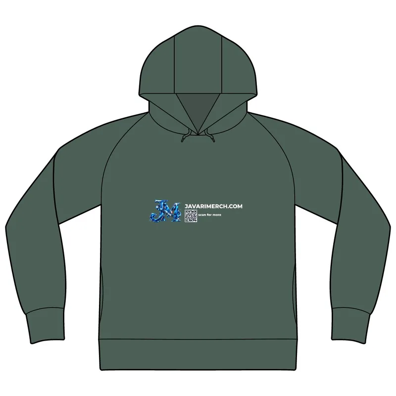 Unisex Perform Hooded Sweatshirt in Pine
