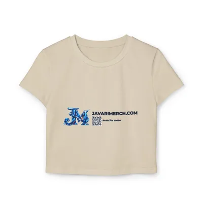 Women's Baby Tee in Sand