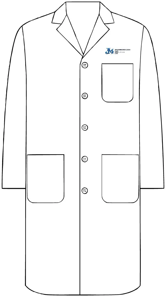 Lab Coat in White