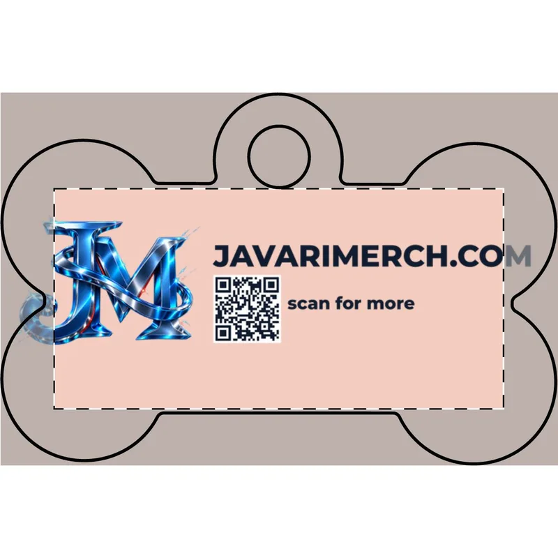 Pet Tag (Engraving) in Red