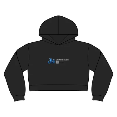 Women's Relax Crop Hood in Black