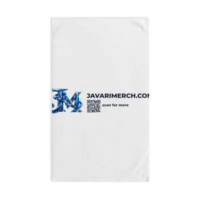 Hand Towel in White base