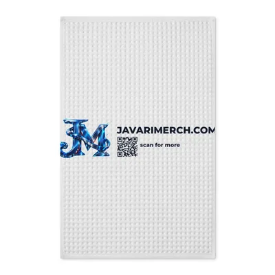 Waffle Double-Sided Tea Towel in White