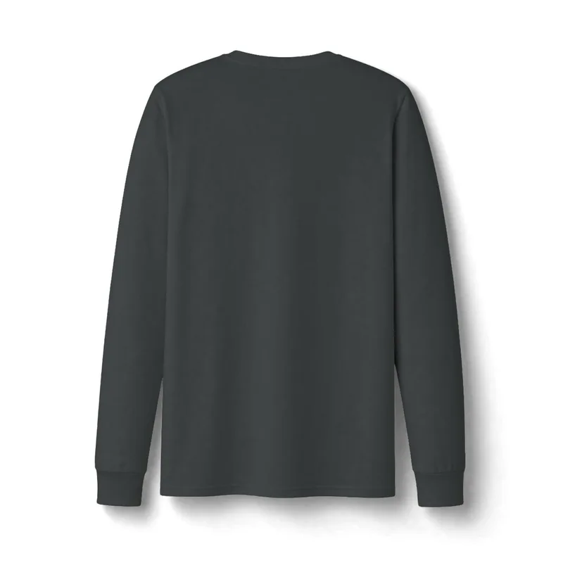 Dri-Power Long Sleeve T-Shirt in Charcoal Grey
