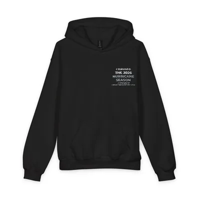 Softstyle Youth Midweight Hooded Sweatshirt in Black