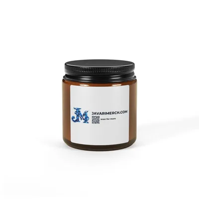 Scented Soy Candle (Multi-Size, Amber Jar) in Amber