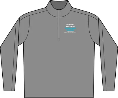 PosiCharge Electric Heather Colorblock 1/4-Zip Pullover in Black Electric/ Black