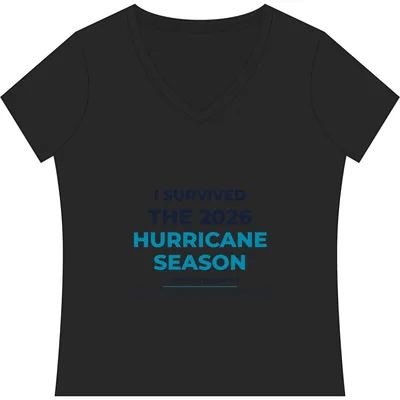 Women's Game V-Neck Tee in Black/ Heathered Charcoal