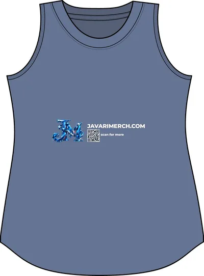 Women's Relaxed Fine Jersey Tank in Saltwater