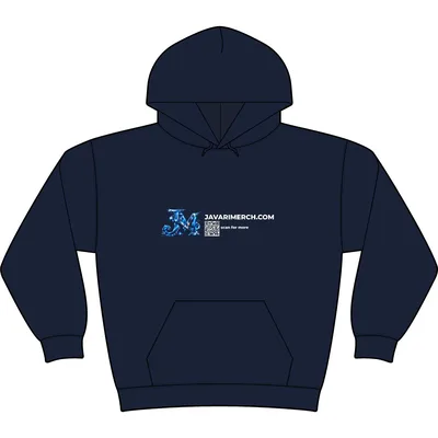 Tough Fleece Pullover Hoodie in Navy