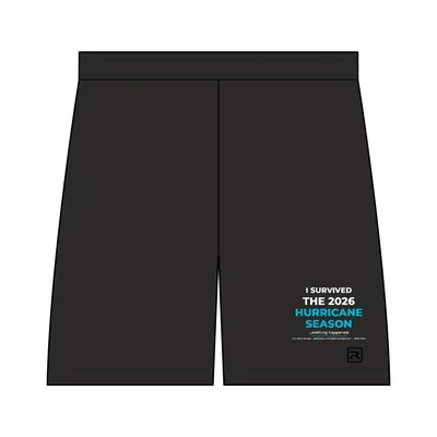 Men's Relaxed Fit Polyester Trousers in Black