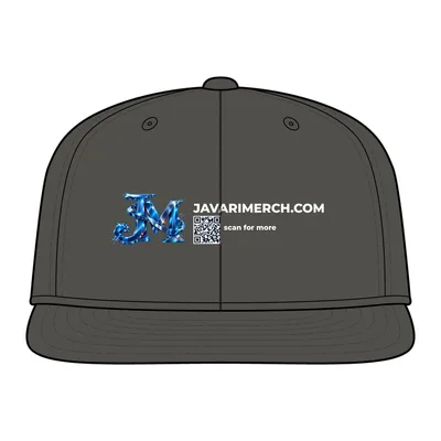 YP Classics 5-Panel Classic Trucker Mesh Back Cap in Graphite/ White