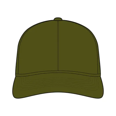 The Habanero Performance Rope Cap in Olive