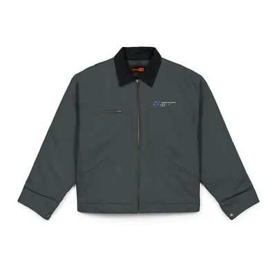 CornerStone® Unisex Duck Cloth Work Jacket in Charcoal
