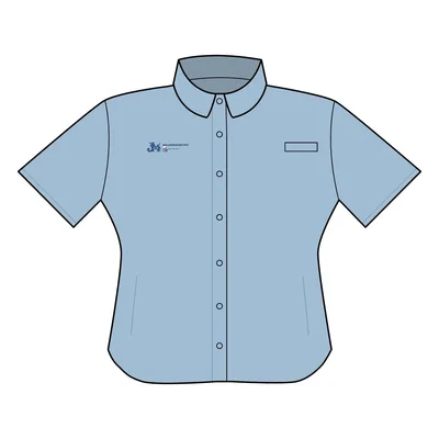 Women's PFG Tamiami™ II Short Sleeve Shirt (Embroidery) in Sail