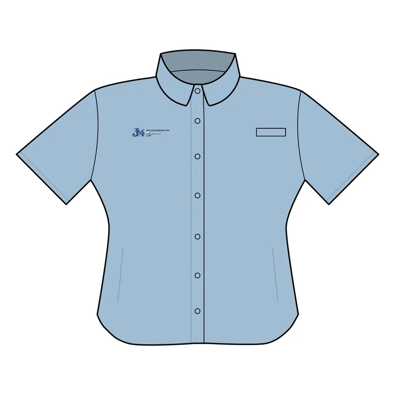 Women's PFG Tamiami™ II Short Sleeve Shirt (Embroidery) in Sail