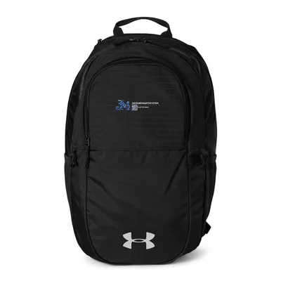 Under Armour® All Sport Backpack (Embroidery) in Black / White