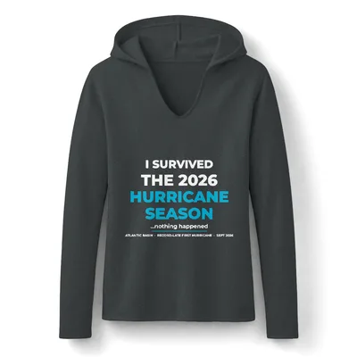 Women's Perfect Tri Long Sleeve Hoodie in Black Frost