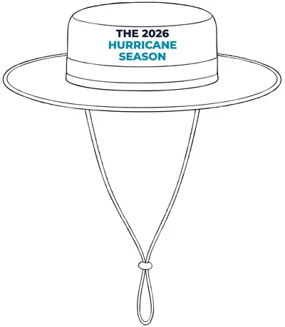Outdoor Wide-Brim Hat in White