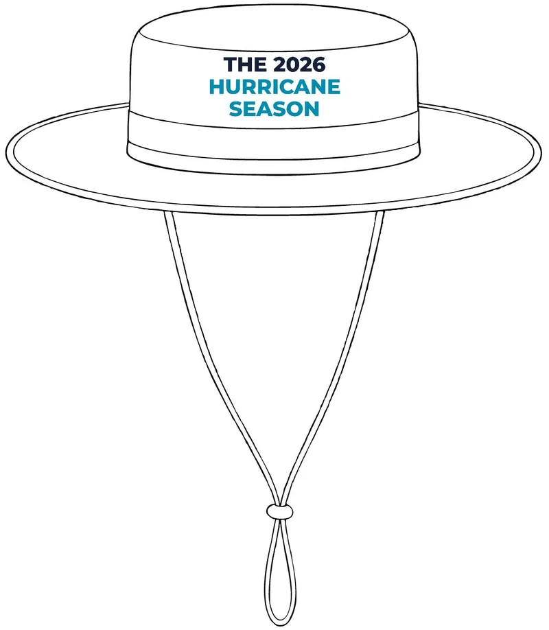 Outdoor Wide-Brim Hat in White