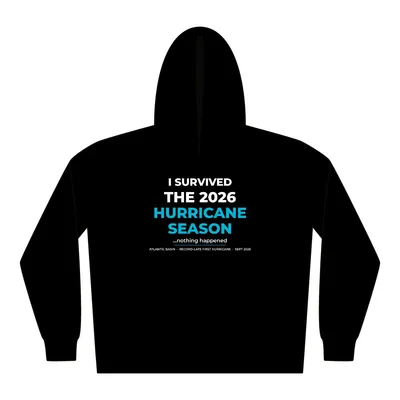 Unisex Cooper Dry Hooded Sweatshirt in Black