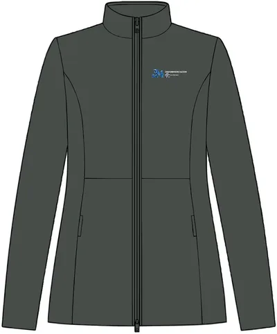 Women's Faille Soft Shell in Anchor Grey