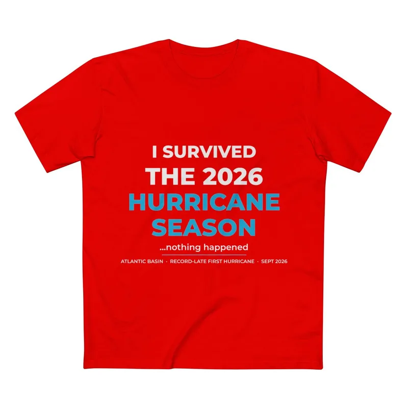 Adult Staple Tee in Red