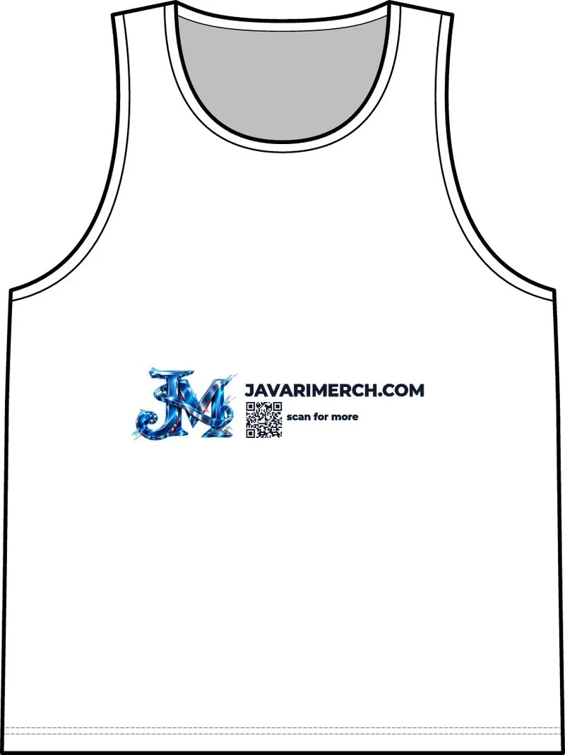 Women's Organic Rib Tank in White