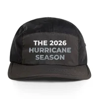 Finn Two-Tone Nylon Cap — Coal / Black · One size