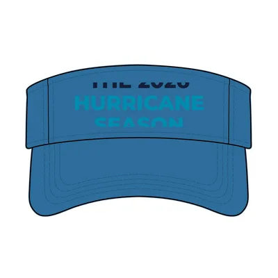 Beach Wash Visor in Blue Moon