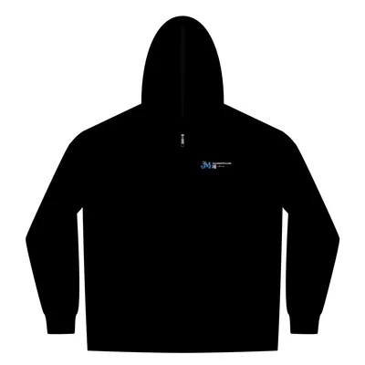 Sport-Wick Fleece Full-Zip Hooded Jacket in Black