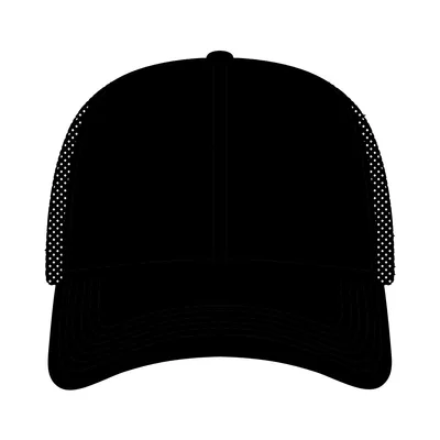 Dashboard Trucker Cap in Black/ Camel/ Grey