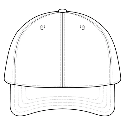 Cap in White