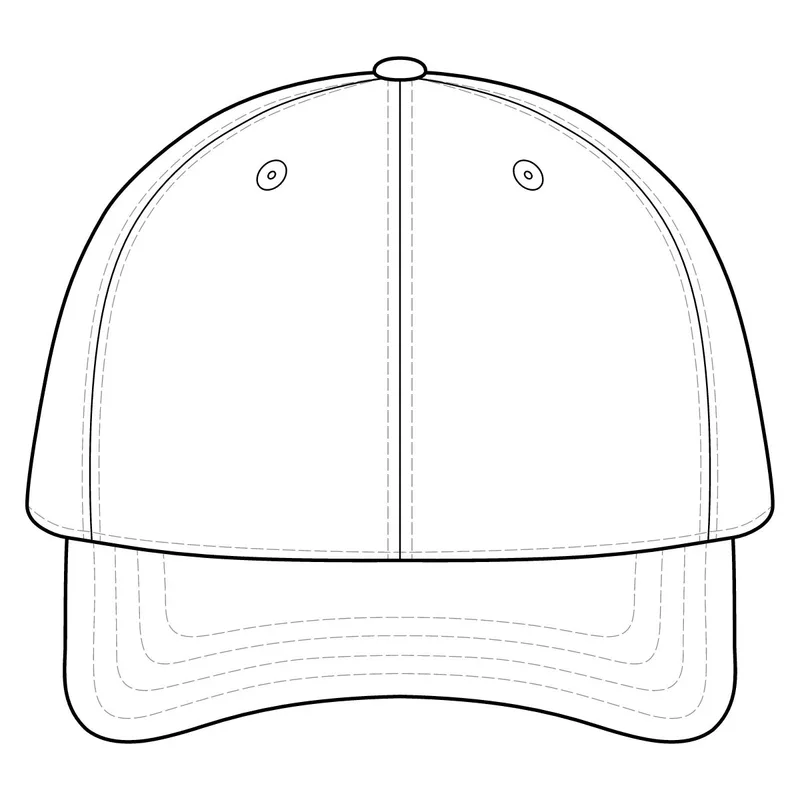 Cap in White
