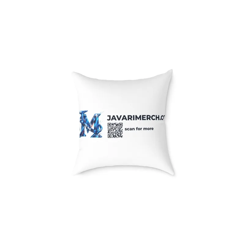 Square Poly Canvas Pillow