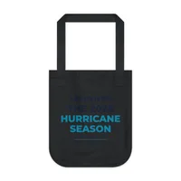 Organic Canvas Tote Bag — Black · One size