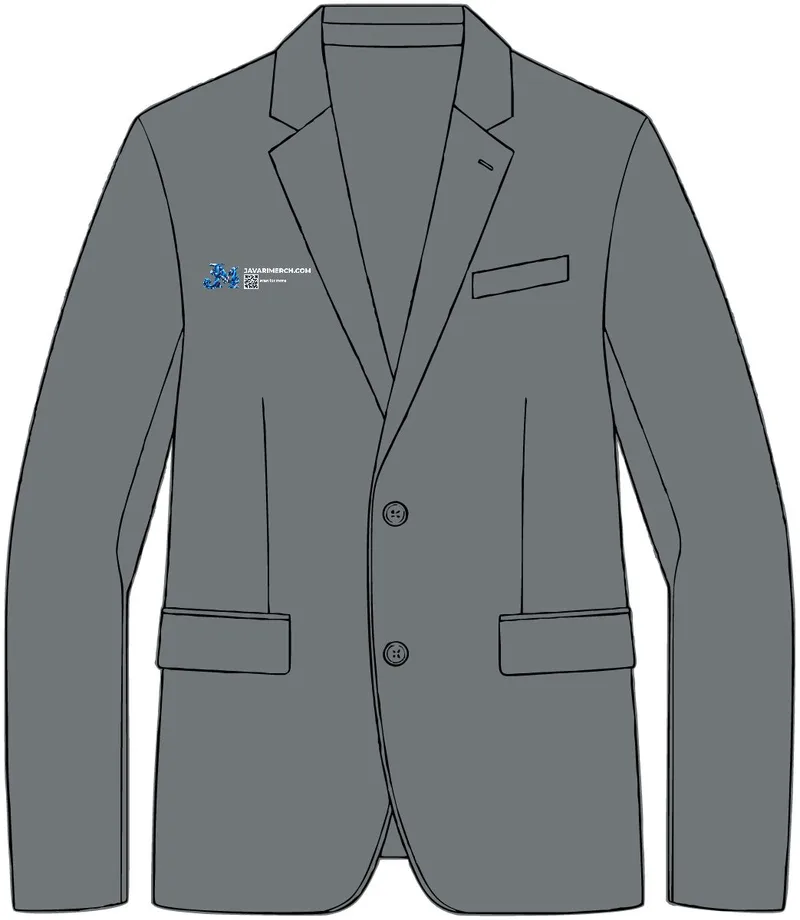 Unisex Polyester Outerwear in Storm Grey