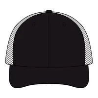 Women's Corduroy Cap — Black / Black Leopard/ Black · One size
