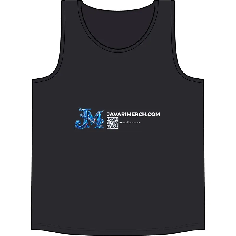Unisex Active Tank in Dark Grey