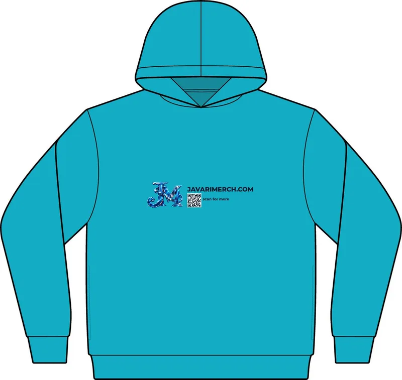 Unisex Reclaimist Fiber Hooded Sweatshirt in Tidal Blue