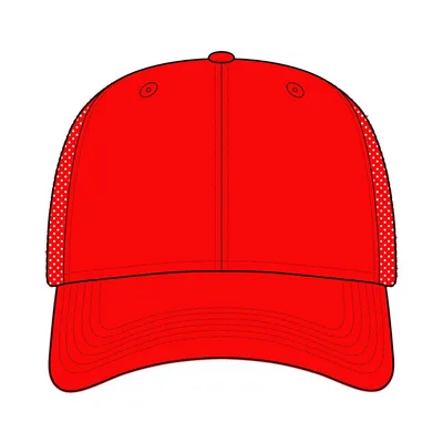 Dashboard Trucker Cap in Nantucket Red/ Grey