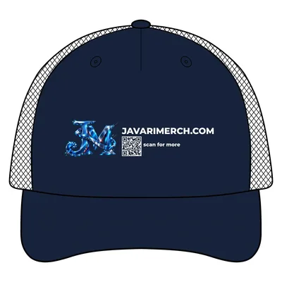 Trucker Cap in True Navy/ White