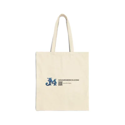 Cotton Canvas Tote Bag in Natural