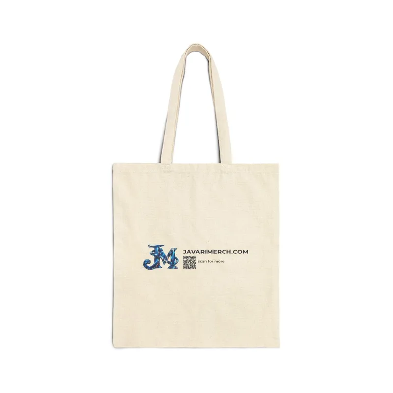 Cotton Canvas Tote Bag in Natural